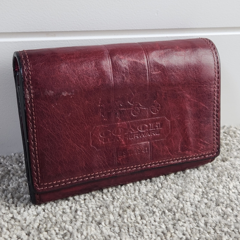 Vintage Coach Women's Leather Wallets